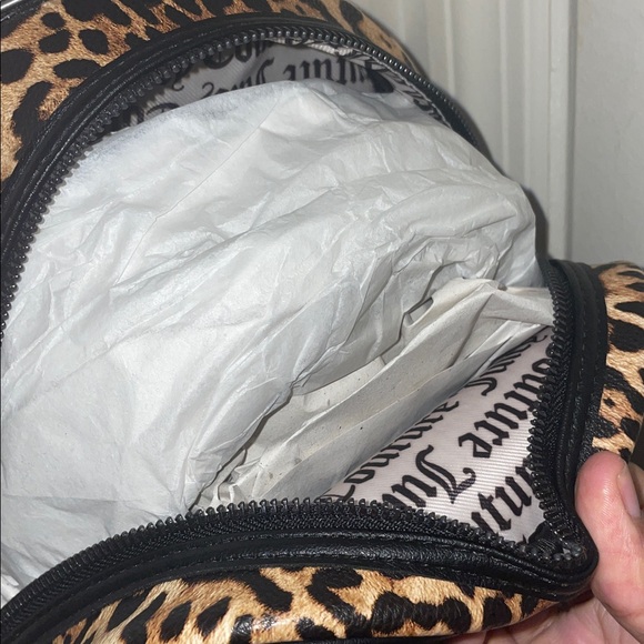 Juicy Couture Tan and Black Leopard Backpack - Picture 9 of 10
